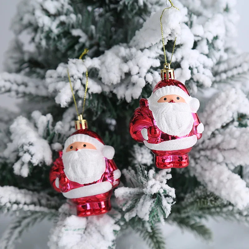 Christmas Tree Hanging Ornament – Red & White Candy Cane Pendant for Xmas, Home Decor & New Year 2024