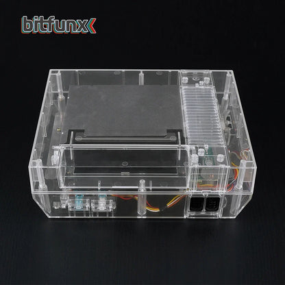 Bitfunx Transparent Replacement Housing Shell for NES - Protective Case for Nintendo Entertainment System Console
