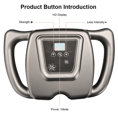 Fascia Gun Muscle Massager | 16-Head High Frequency Neck, Shoulder & Waist Massage Machine – Professional Fascia Massage Gun