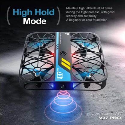 4DRC V37 Mini 8K Drone – Portable 4K HD WiFi FPV Quadcopter with Camera, RC Helicopter Toy & Family Gift
