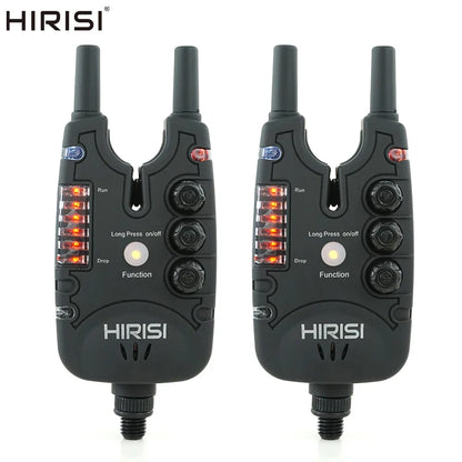 Hirisi Carp Fishing Bite Alarm - Adjustable Volume, Tone & Sensitivity LED Indicator B150