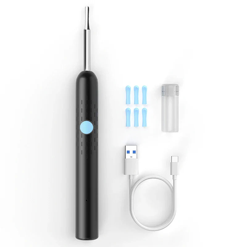 WiFi Visual Ear Sticks – HD 1080P 4.2MM Mini Otoscope Camera, Wireless Ear Picker & Cleaner, Endoscope for Ear Wax Removal & Health Care