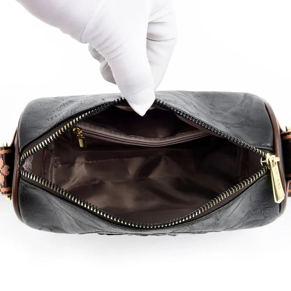 Luxury Women’s Leather Handbag – Large Capacity Shoulder & Crossbody Designer Bag
