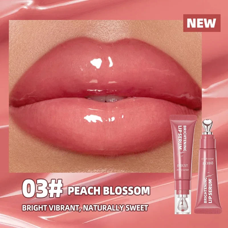 Moisturizing Lip Glaze - Hydrating Volumizing Lip Gloss for Women