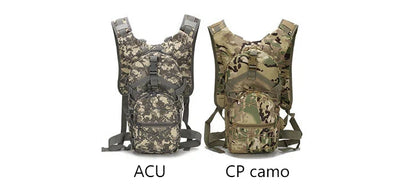 15L Molle Tactical Backpack - Outdoor Sports Bicycle Bag for Cycling, Climbing, Hiking, Camping, Fishing, Hydration