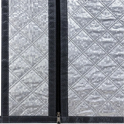 Side Zipper Cotton Curtain — Double-Layer Thickened, Windproof & Cold-Resistant Home Curtain, Customizable