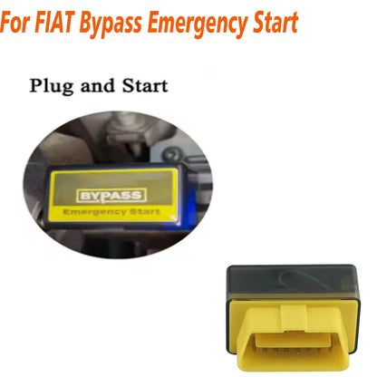 FIAT Emergency Start Bypass Emulator – Plug & Play OBD2 Car Diagnostic & Repair Tool for Quick Engine Start Solution