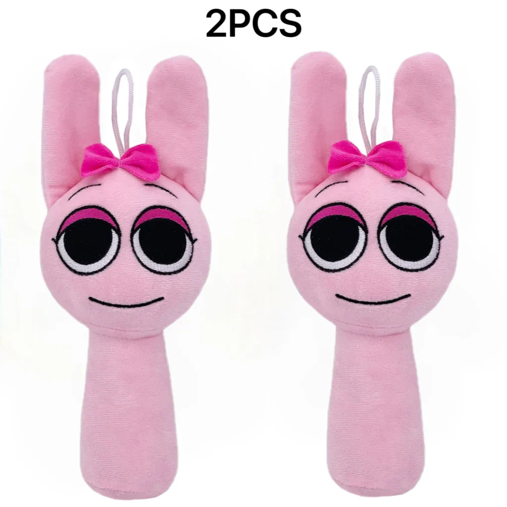 Sprunki Plush Toys – Cute Horror Game Cartoon Soft Stuffed Pillow for Kids, Birthday & Christmas Gift