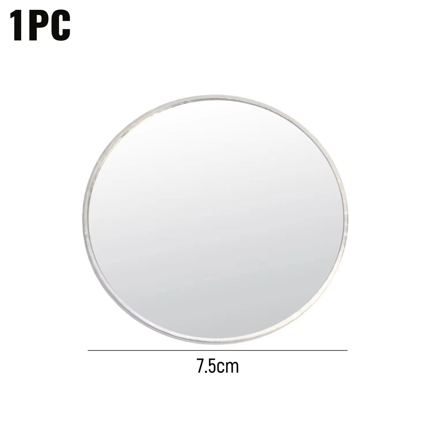 Portable Selfie Convex Mirror - Wide-Angle Back Camera Mirror for Phone Photography & Vlogging, 7.5cm/9.5cm