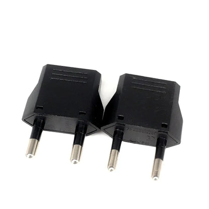 1-20pcs EU/KR Plug Adapter – US to EU Travel Converter with Electric Power Socket AC Outlet