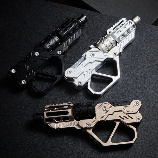 EDC QT-3000 Fidget Spinner - Metal Flip Push Slider Stress Relief Fingertip Gyro Toy