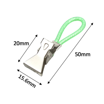 10pcs Metal Towel Clips - Hanging Loop Clip Hangers for Kitchen & Bathroom Organization