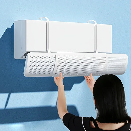 Adjustable Air Conditioning Windshield – Anti-Direct Blowing Vent Deflector & Dust Cover for AC Outlets