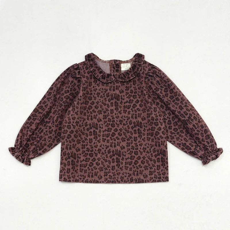 AW26 Denim Leopard Kids Clothing Collection - Boys Girls Dress Skirt Shirt Vest and Overalls Fashion Set