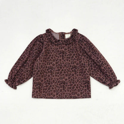 AW26 Denim Leopard Kids Clothing Collection - Boys Girls Dress Skirt Shirt Vest and Overalls Fashion Set