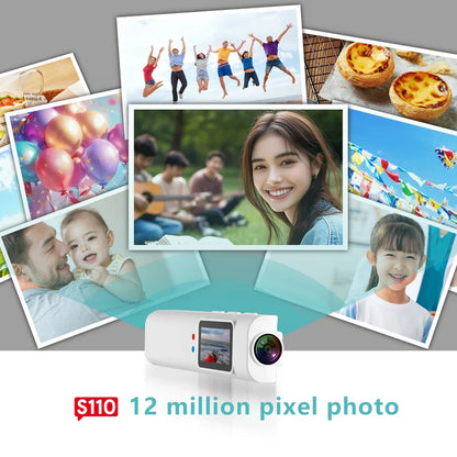 2.7K Glasses Camera – Mini Wearable Outdoor Security Sports DV DVR, WIFI Video Recorder for Driving, Hiking, and Surveillance
