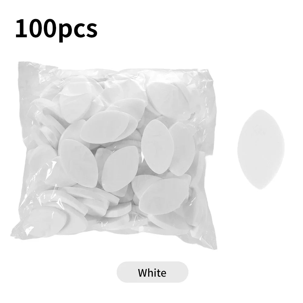100pcs Soft Sponge Eyelash Pads – Reusable Lash Lifting & Eyelash Extension Practice Supplies