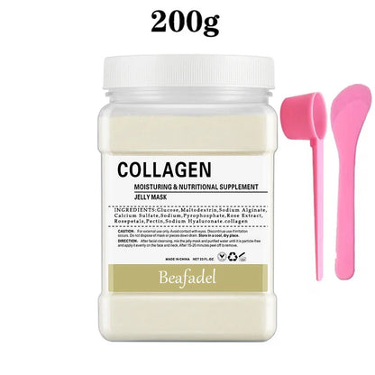 650g Rose Jelly Mask Powder – Peel-Off Hydroplastic Crystal Collagen Facial Mask for Face Care