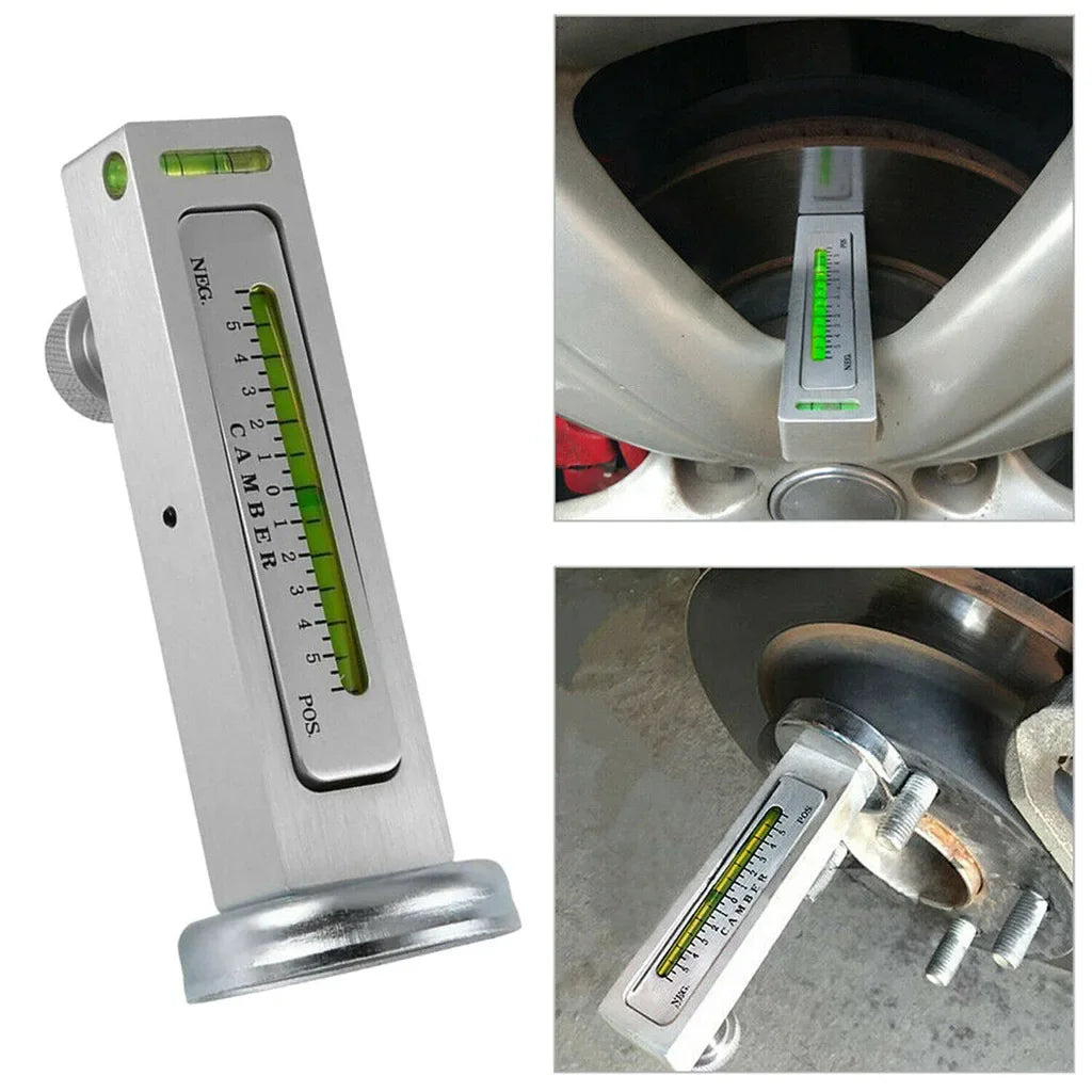 Automobile 4-Wheel Magnetic Level Camber Gauge Tool – Adjustable Wheel Alignment & Wheel Positioning Tool for Car Repair