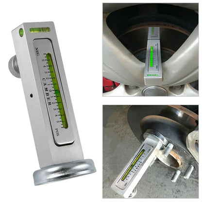 Automobile 4-Wheel Magnetic Level Camber Gauge Tool – Adjustable Wheel Alignment & Wheel Positioning Tool for Car Repair