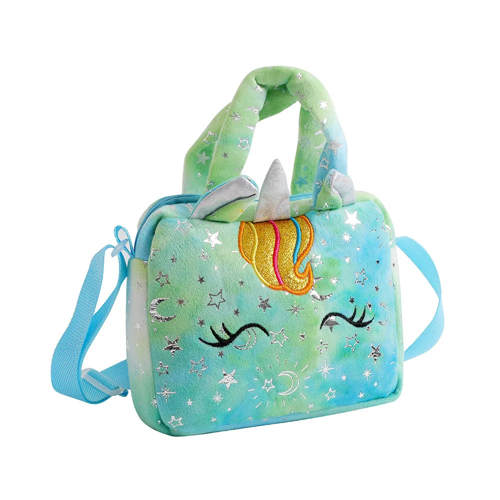 Cute Unicorn Handbag for Girls - Sweet Kids Crossbody Shoulder Bag, Small Purse & Birthday Gift