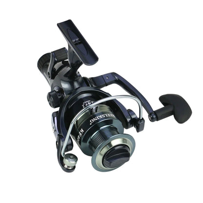 8-25KG Fishing Spinning Reel - 14+1BB Carp Reel with Double Brake Metal Spool for Saltwater Fishing