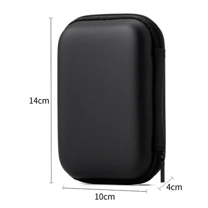 5.5-inch Portable EVA Game Console Storage Bag – Multi-Color Protective Case for GB300, FC, RG35XX Handhelds