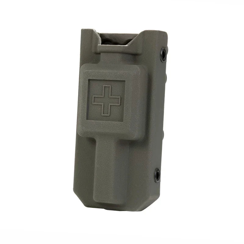 Outdoor EMT Tourniquet Storage Pouch - Nylon Medical Gear Holder for Molle Survival Kits