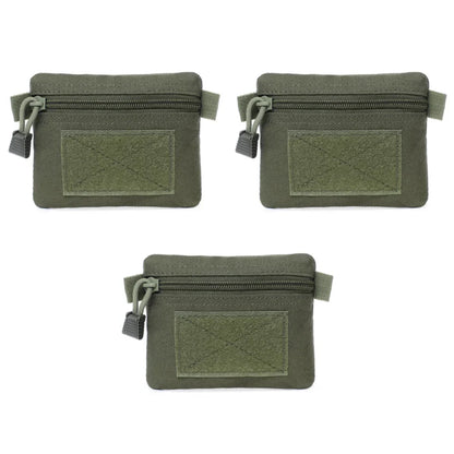 Outdoor Waterproof EDC Molle Wallet — Portable Travel Zipper Waist Pouch for Camping, Hiking & Hunting