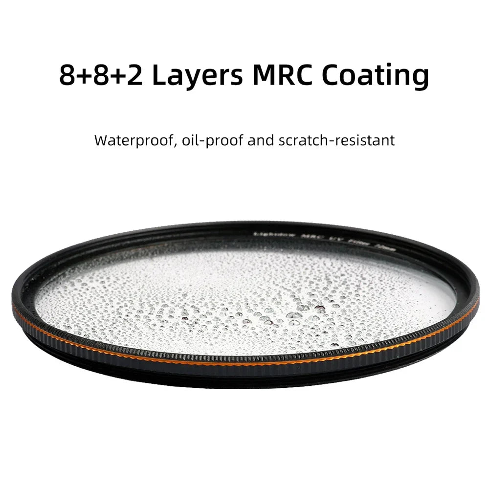 Lightdow 3 in 1 Lens Filter Kit - ND2, ND4, ND8 Filters, 49mm-82mm Sizes for Nikon, Sony, Pentax, Canon Cameras