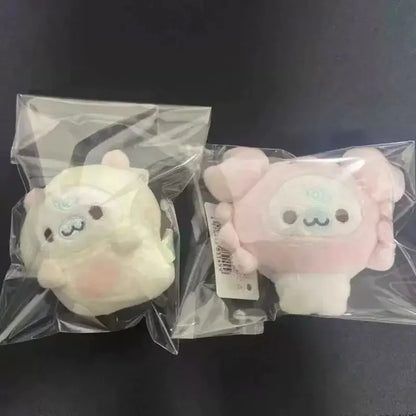 Cute Plush Seal Keychain - Furry Bag Charm, Book Bag Hanging Ornament & Gift Toy