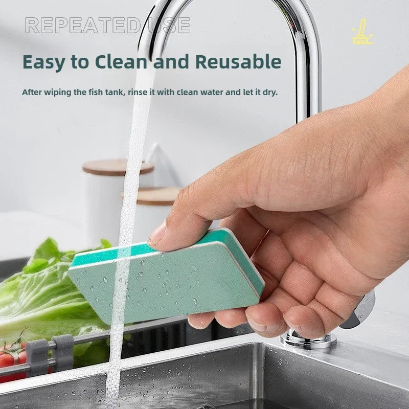 3/5Pcs Aquarium Cleaning Wipes - Fish Tank Glass Descaling Tool for Water Marks & Scale Removal