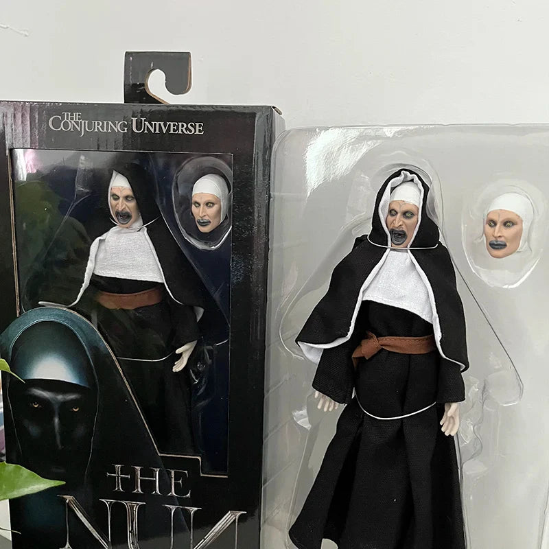 NECA The Nun Action Figure – The Conjuring Series Horror Collectible Toy, Halloween Gift & Decor with Changeable Face