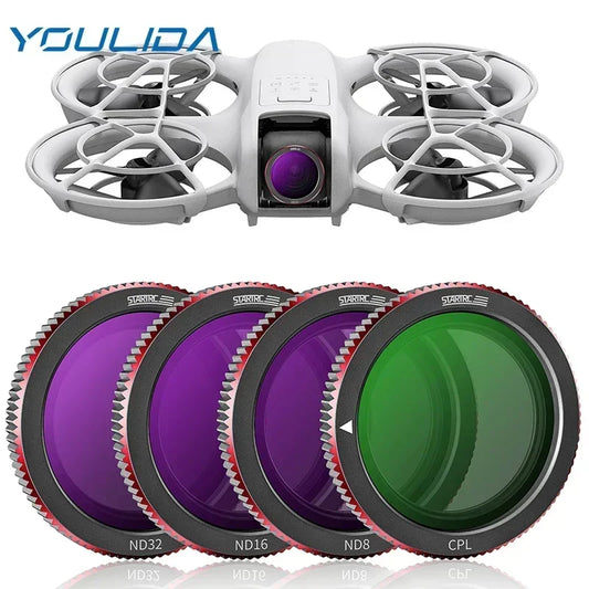 DJI Neo Lens Filter Set - Magnetic ND8 ND16 ND32 CPL UV 1/4 Black Mist Camera Filter Kit for Drone Accessories