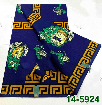 Latest Style Ankara Wax Print Fabric - 100% Cotton High Quality Soft African Real Wax Material