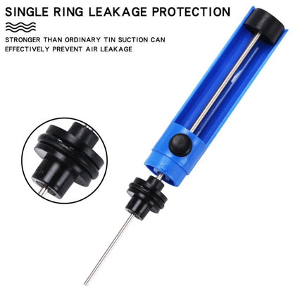 Aluminum Desoldering Pump Tool - Solder Sucker Vacuum Tin Removal Gun for Electronics Repair