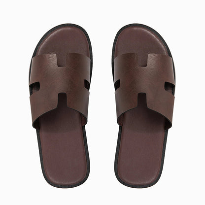 Men's Non-Slip Casual Sandals - Lightweight Wear-Resistant Daily Bathroom & Outdoor Cool Slippers