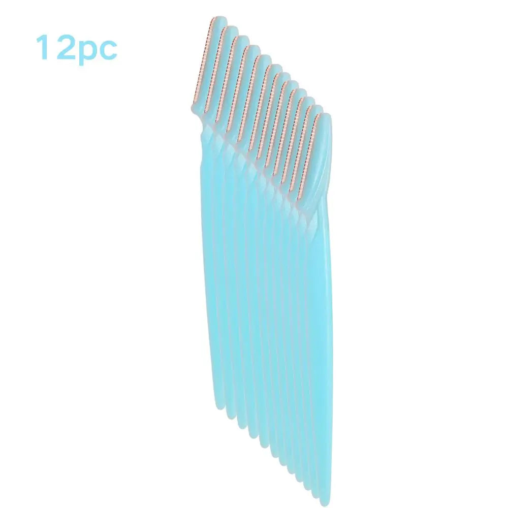 Portable Eyebrow Trimmer & Face Razor – Hair Remover Blades for Eyebrow Epilation and Makeup Grooming