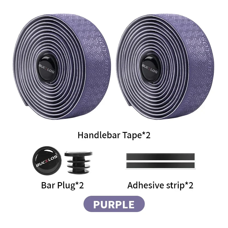 BUCKLOS Bicycle Handlebar Tape – Anti-Slip Waterproof Road Bike Bar Wrap for Cycling Accessories