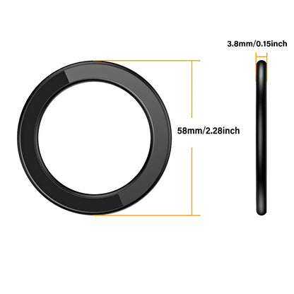 Magnetic Ring Holder for iPhone 14/13/12 – MagSafe Car Mount & Wall Stand for Phone, iPad, and Tablet