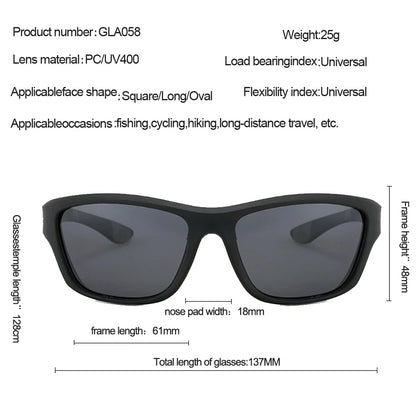 NEWBOLER Polarized Fishing Sunglasses: Men's Driving Shades for Hiking & Fishing - Classic Sun UV400 Eyewear