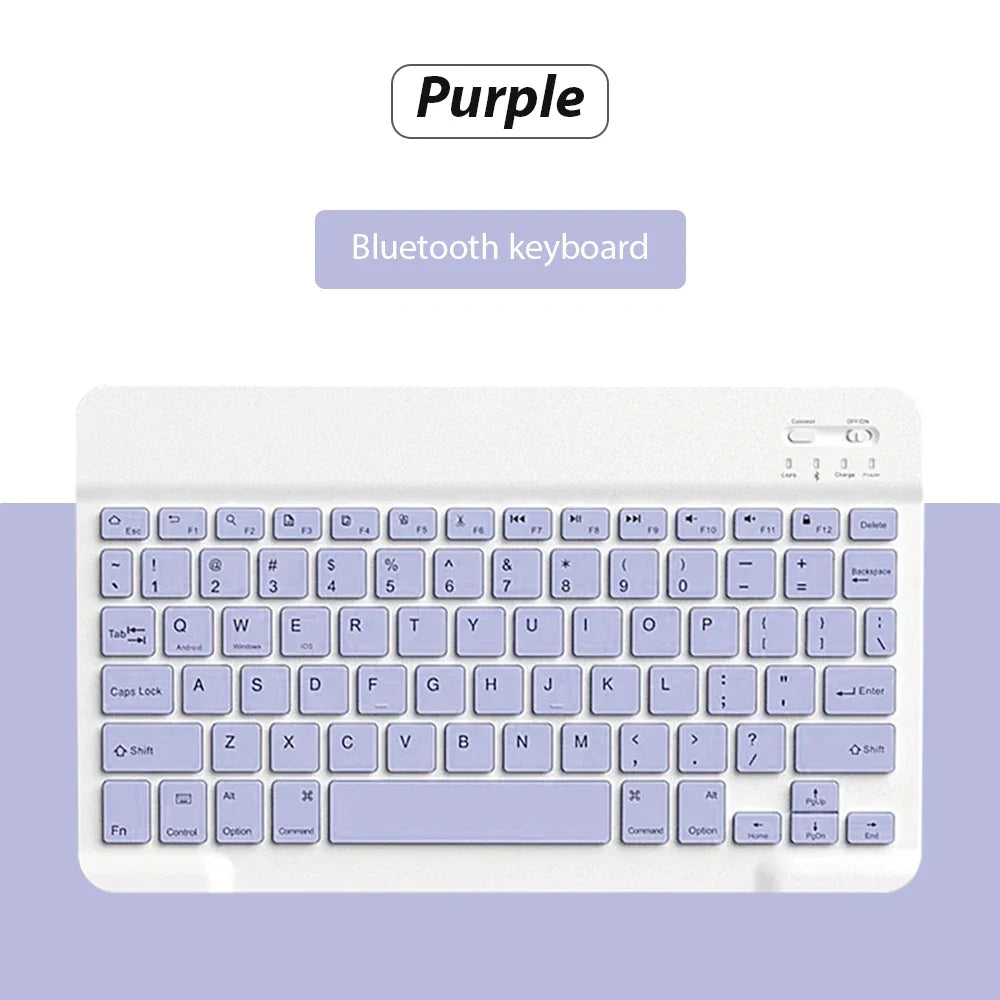Mini Bluetooth Wireless Keyboard Set - Universal Phone Tablet iPad Keyboard and Mouse Accessories
