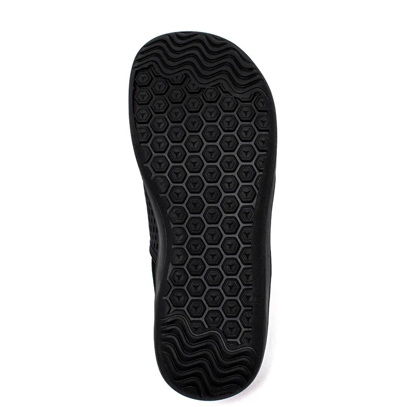 HOBIBEAR Wide Toe Barefoot Shoes – Minimalist Walking Sneakers for Men & Women, Zero Drop Sole, Breathable Mesh