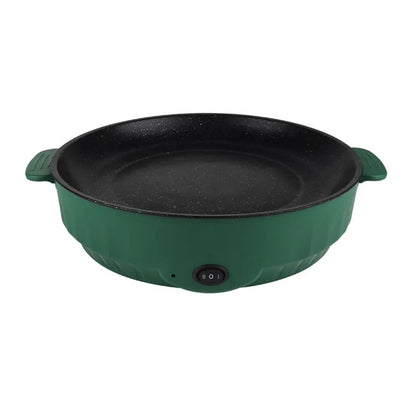 220V Electric Multi Cooker Frying Pan - Non-Stick BBQ Grill, Steak, Fish & Omelette Cooking Machine for Home Kitchen