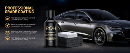 Graphene Ceramic Coating – 12H/20H Self-Healing UV Protection for Professional Car Detailing (10+ Years)