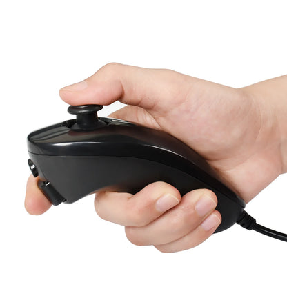 2-in-1 Nintendo Wii Controller Set — Wireless Motion Plus Gamepad with Silicone Case