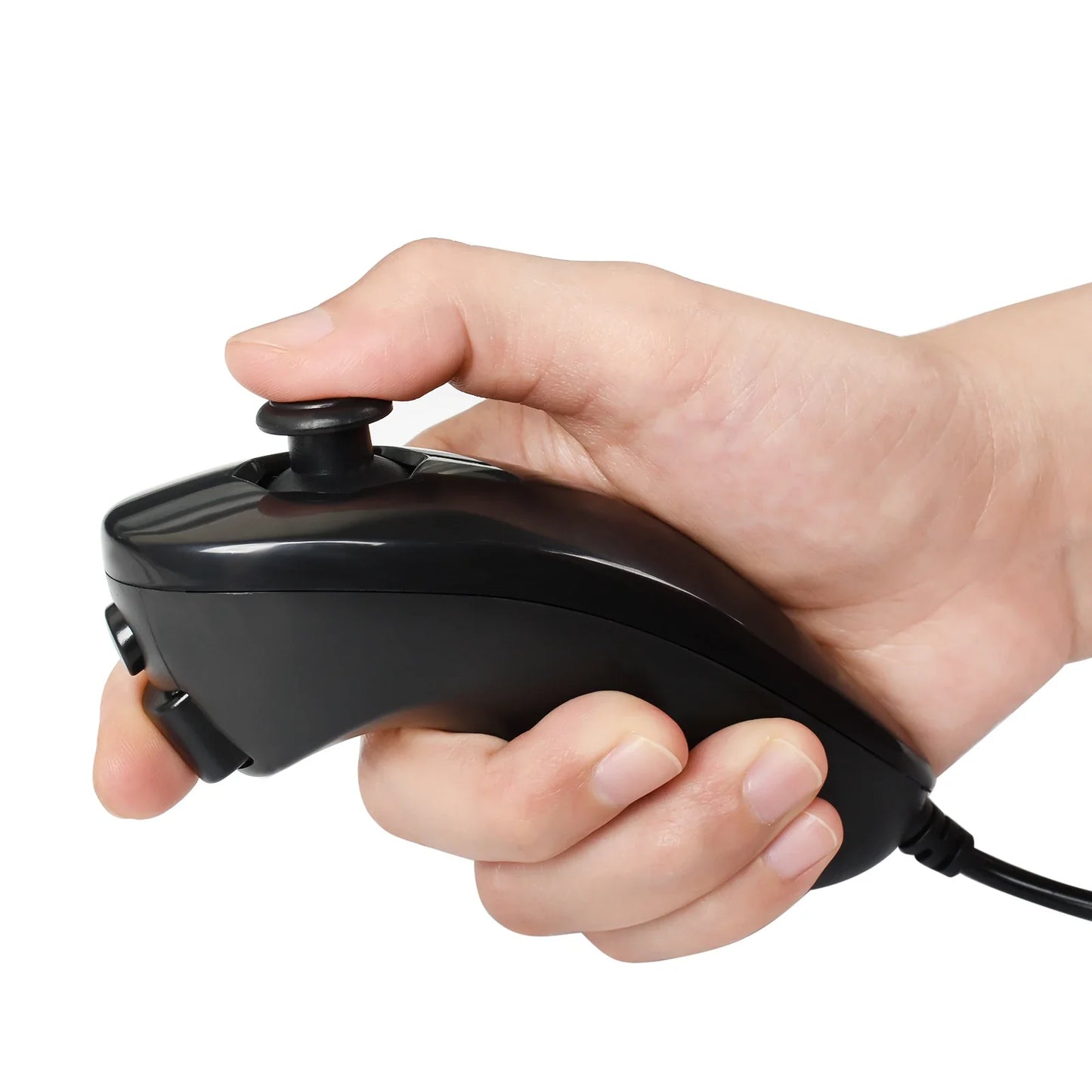 2-in-1 Wireless Controller for Nintendo Wii – Motion Plus Remote with Silicone Case