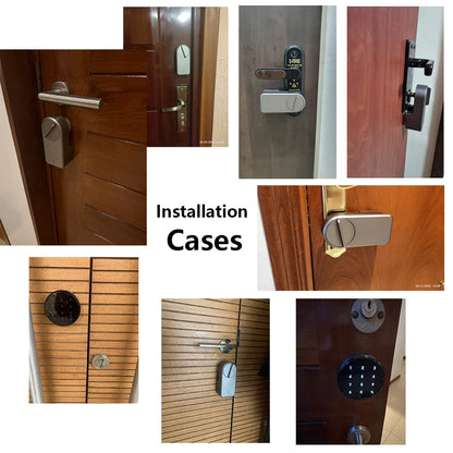 A1 Pro Max Bluetooth Smart Door Lock – Tuya APP Remote Control, Keyless Entry, Smart Life Compatible, DIY Easy Installation