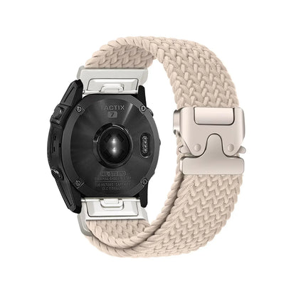 Nylon Quick Fit Watch Strap - 20mm 22mm 26mm Replacement Band for Garmin Fenix, Tactix & Instinct Series