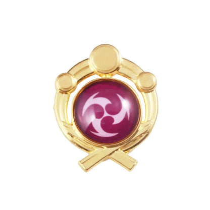 Genshin Impact Sumeru Vision Brooch Pins - Tighnari Collei Dori Nilou Element Badge Cosplay Lapel